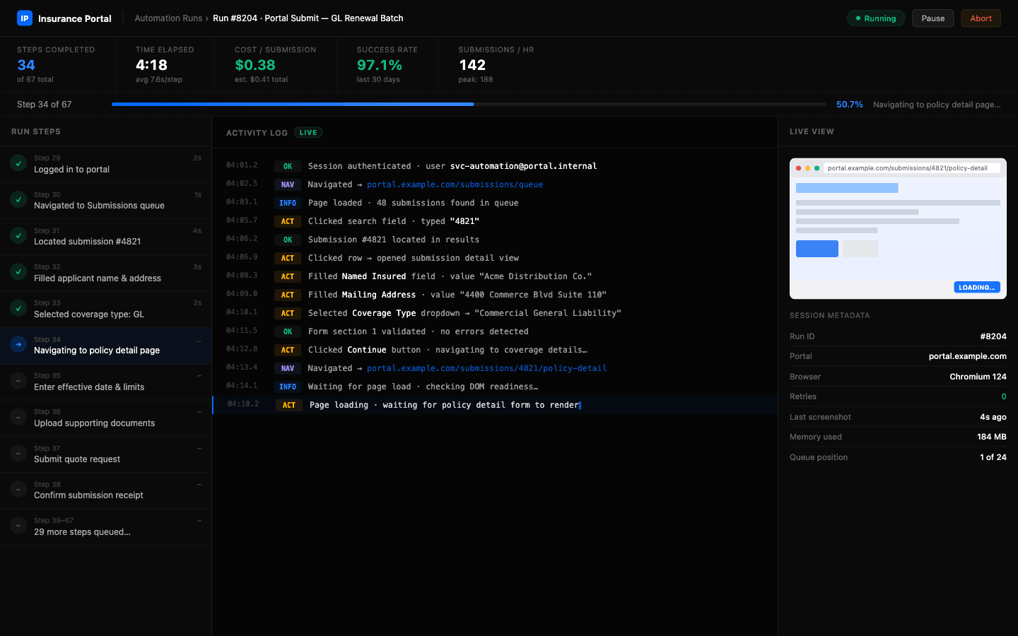 Agentic Web Operator